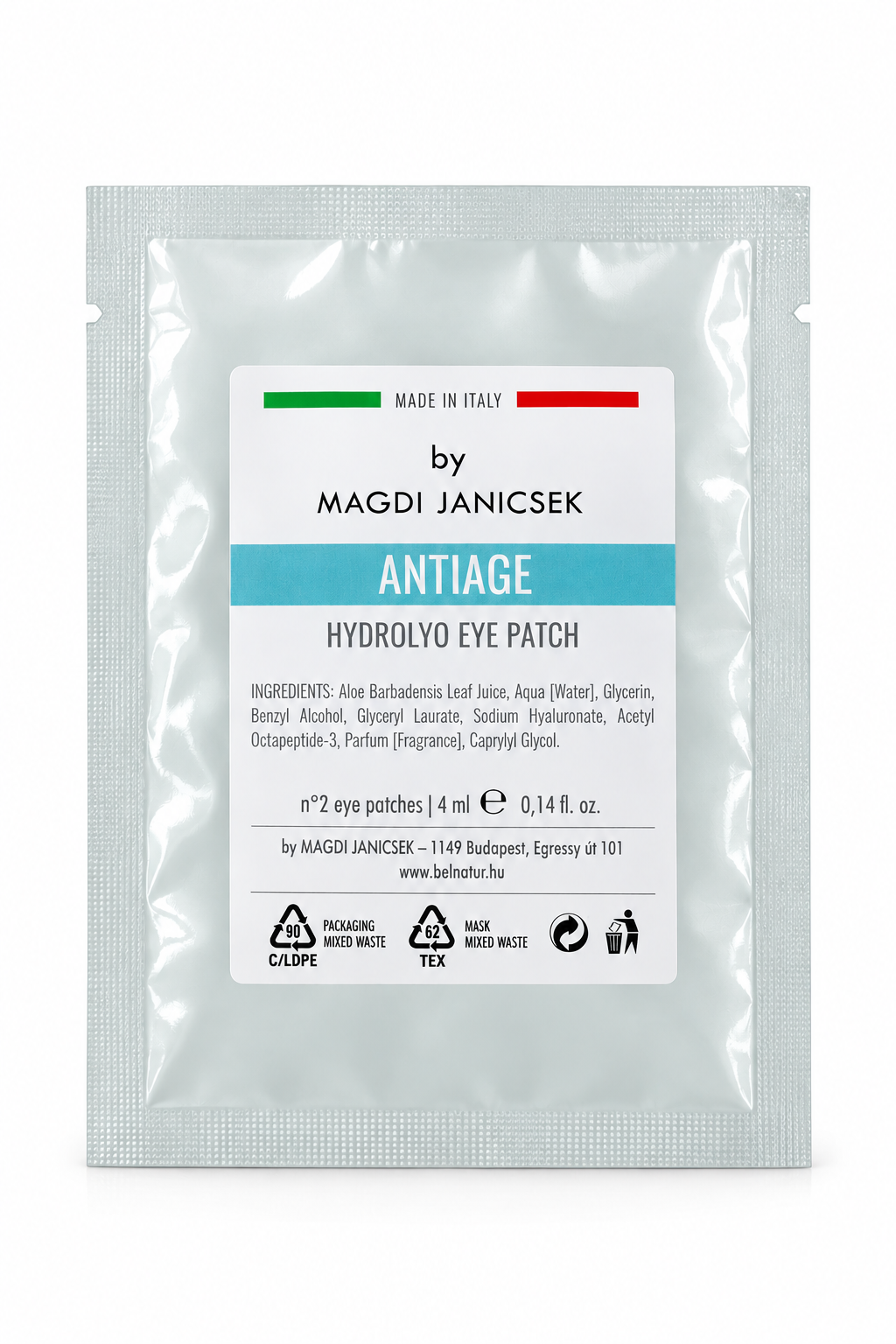 ANTI-AGE Hydrolyo Eye Patch – by Janicsek Magdi