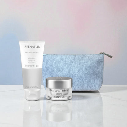 Natural White Pearly Skin Bag