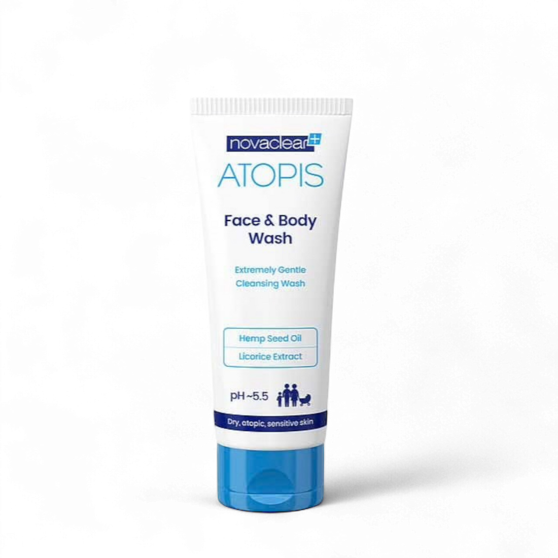 ATOPIS Face &amp; Body Wash – tusfürdő 200 ml