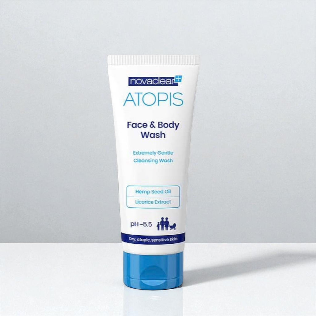 ATOPIS Face &amp; Body Wash – tusfürdő 200 ml
