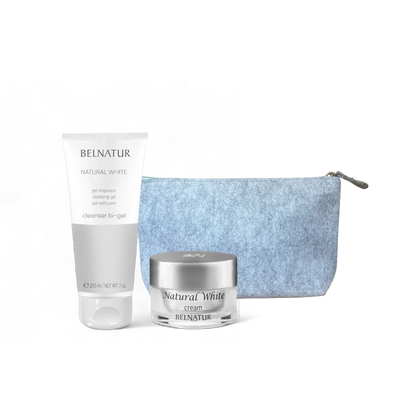 Natural White Pearly Skin Bag