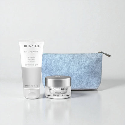 Natural White Pearly Skin Bag