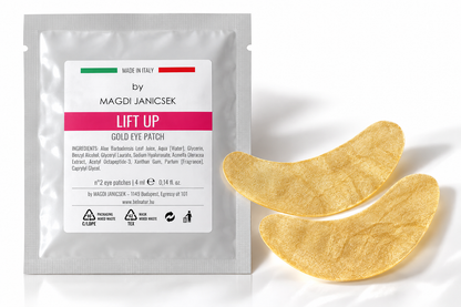 LIFT UP Gold Eye Patch – by Janicsek Magdi