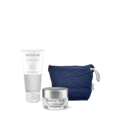 Natural White Pearly Skin Bag