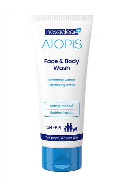 ATOPIS Face &amp; Body Wash – tusfürdő 200 ml