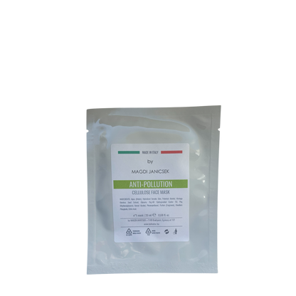 Anti-Pollution cellulose Face Mask by Janicsek Magdi