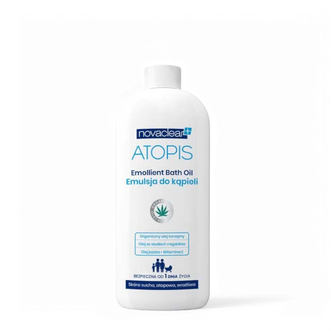 ATOPIS Emollient Bath Oil – fürdőolaj 500 ml