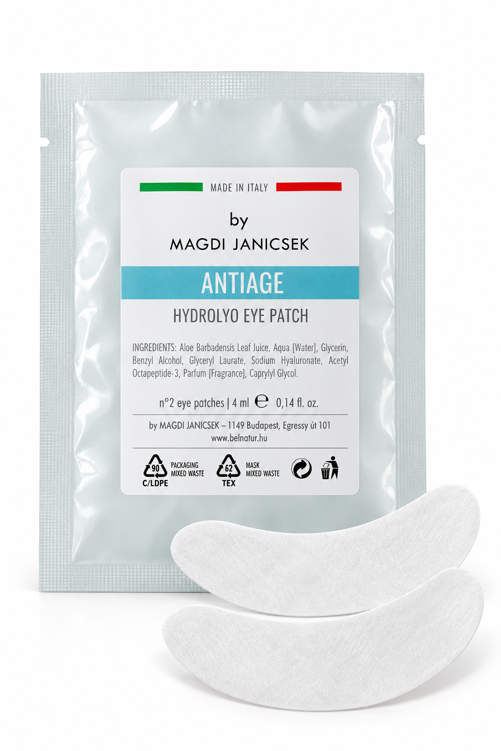 ANTI-AGE Hydrolyo Eye Patch – by Janicsek Magdi
