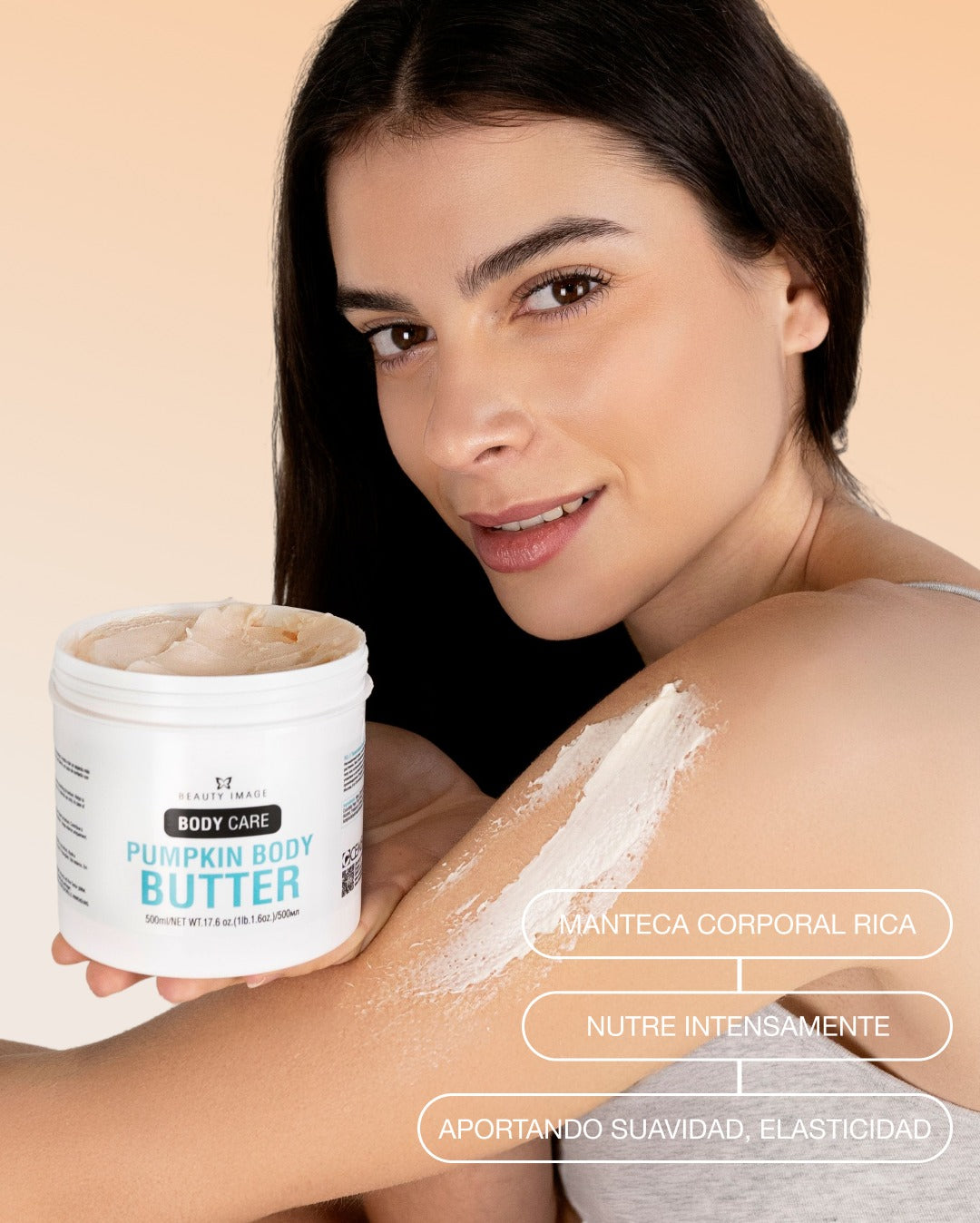 Beauty Image Pumpkin Body Butter – Tápláló, feszesítő testvaj 500 ml