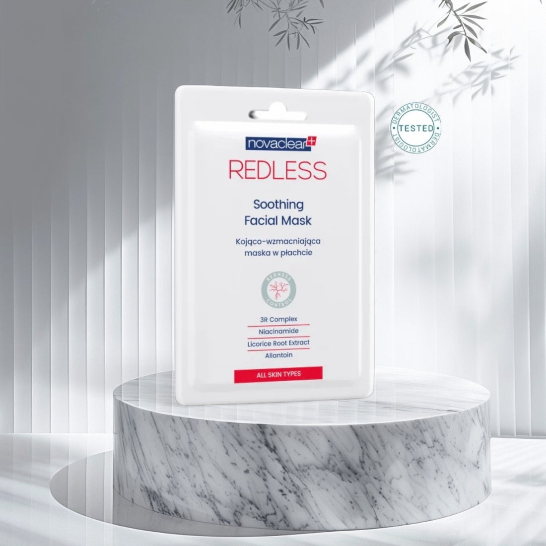 NC REDLESS Soothing Facial Mask